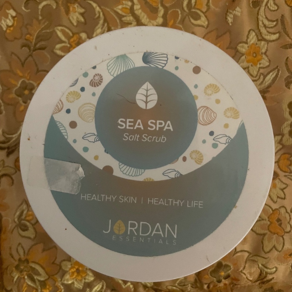8oz Dead Sea Salt Scrub Sea Spa Exfoliating Spa Treatment-Jordan Essentials